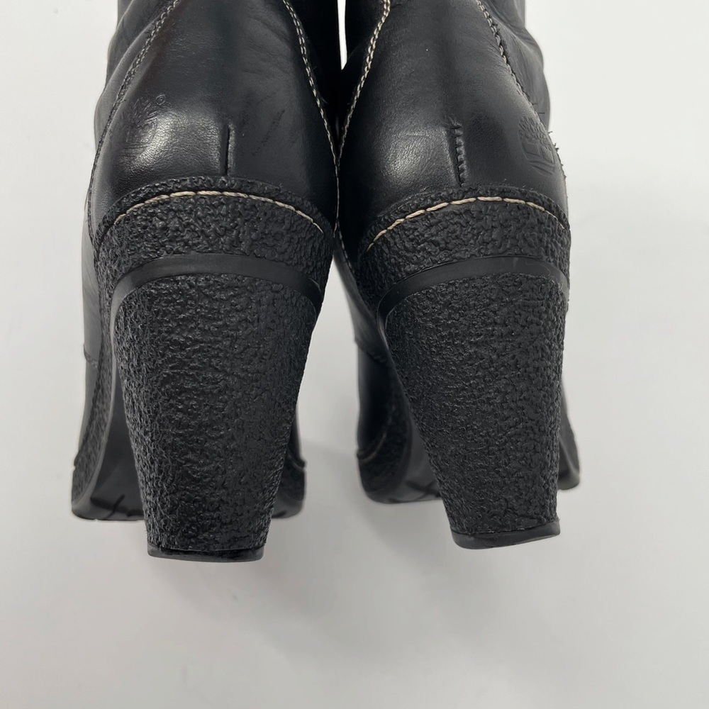 Timberland Black Lace Up Boots - Picture 7 of 8